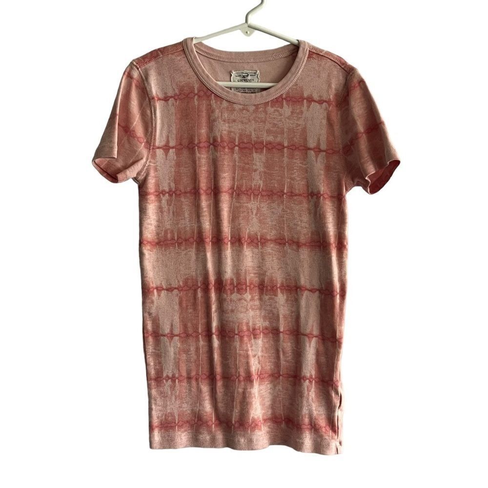 Crewcuts Pink Tie Dye Short Sleeve T-Shirt